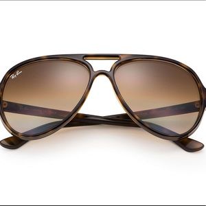 RAY BANS tortoise sun glasses